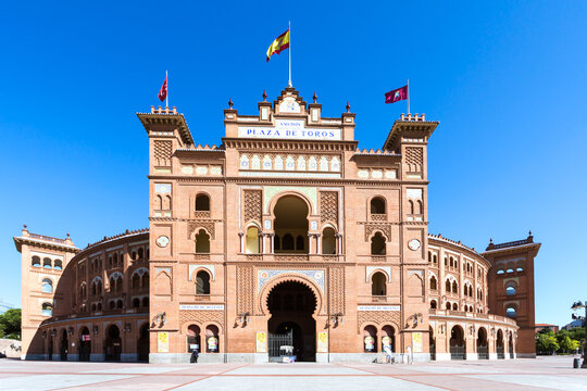 Entrance to the Plaza de Toros de Las Ventas, Madrid, Spain
