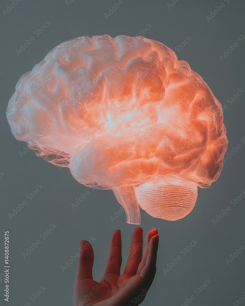 Poster Neuroinnovation Visualization Holographic Brain Illumination Revealing Cognitive Potential through Immersive Mixed Reality Wellness Technology