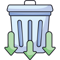 Waste Reduction Sticker