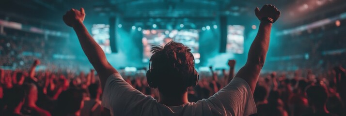 Immersive Gen Z Esports Experience High-Energy Digital Performance Arena Capturing Viral Community Engagement and Next-Gen Interactive Entertainment Dynamics