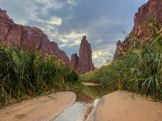 wadi disa wonders of saudi arabia uniqe and beautiful place  