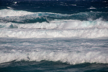 奄美大島の自然、海、波。
