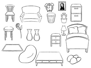 ペン風家具セット