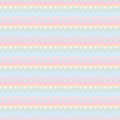 Pastels Textured Fair Isle Seamless Pattern Design