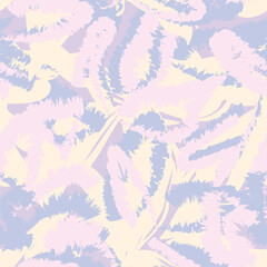 Pastel Abstract Floral Seamless Pattern Design