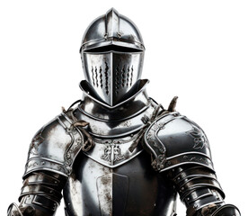 Fototapeta premium PNG Knight white background protection ammunition.