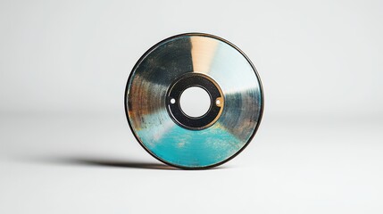 cd music case isolated mockup for album cover arts, grunge, retro vintage Y2K style, white background.