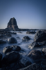 Pulpit rock moody ocean long exposure