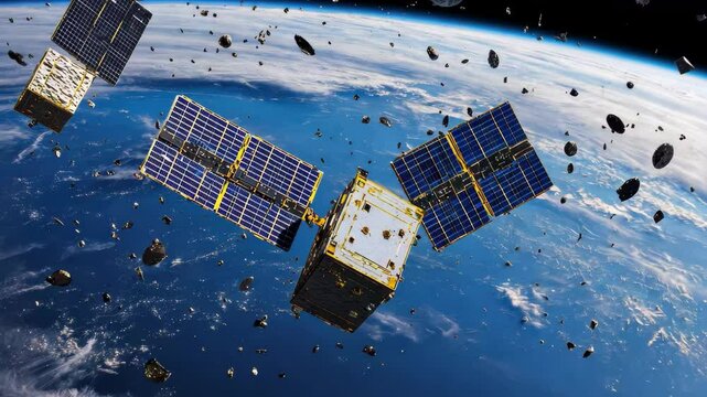 Space debris surrounding satellite systems in Earth's orbit creates potential hazards for space missions, space debris among the satellite system on earth's orbit the concept of space pollution