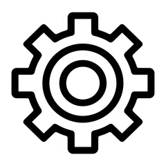 PNG Gear illustration simple white.