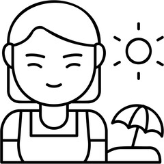 Holiday Babysitter Icon