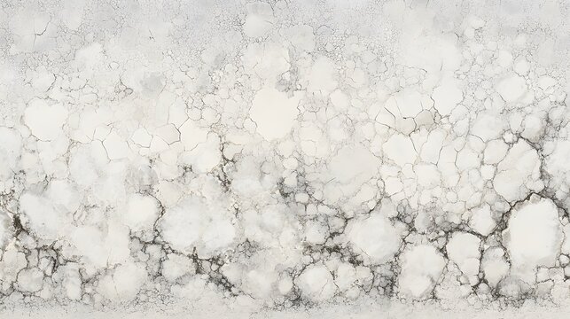 Abstract Cracked White and Grey Texture Background