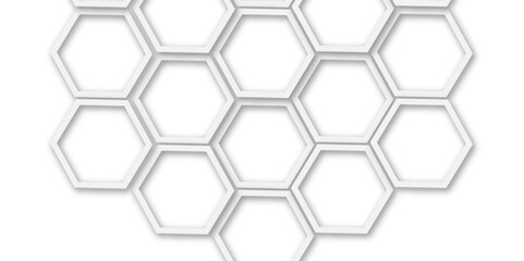 Futuristic 3D White and grey Light Geometric Structure Featuring Abstract Polygonal Honeycomb Pattern, Technology-Inspired Design, and a Luxurious, Modern Vector Background for Innovation
