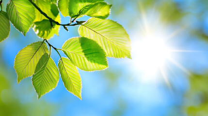 Morning Sunlight on Green Leaves, Summer Solstice (Xiazhi), Bright Nature Eye-Care Wallpaper