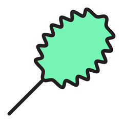 Rock Candy Vector Filled Icon Design