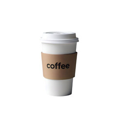 coffee cup isolated on white background