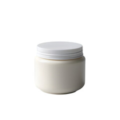 cosmetic cream jar