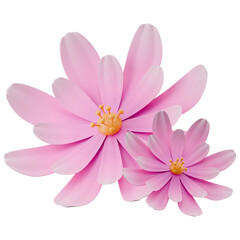 Obraz premium Cosmos 3D Flower