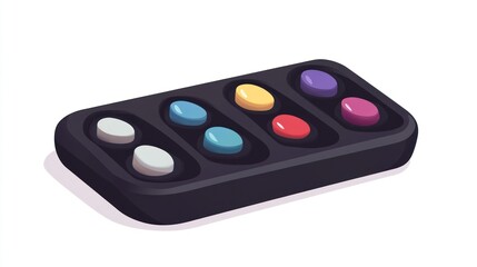 Isometric Remote Control Icon