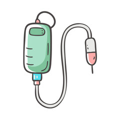 infusion tube icon, infusion tube vector illustration-simple illustration of infusion tube, perfect for infusion tube logos and icons