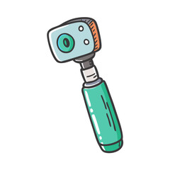 ophthalmoscope icon, ophthalmoscope vector illustration-simple illustration of ophthalmoscope, perfect for ophthalmoscope logos and icons