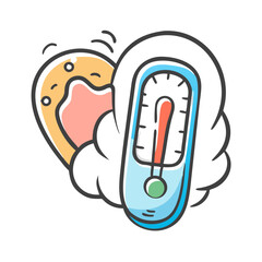 oxygen saturation icon, oxygen saturation vector illustration-simple illustration of oxygen saturation, perfect for oxygen saturation logos and icons