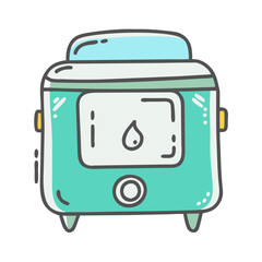 sterilizer icon, sterilizer vector illustration-simple illustration of sterilizer, perfect for sterilizer logos and icons