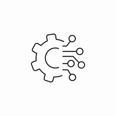 digital systems icon sign vector