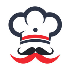 Fototapeta premium Chef icon logo design vector illustration