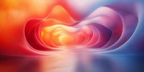 Inspirational awareness background with uplifting message motivational concept digital art illustration AI generated art