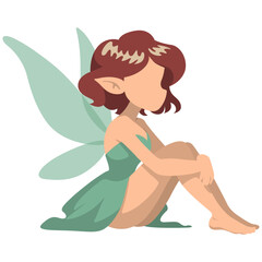 Sprite Fairy Illustration.