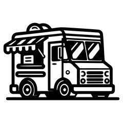 food truck icon vector illustration