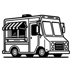 food truck icon vector illustration