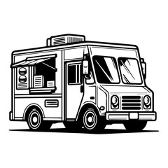 food truck icon vector illustration