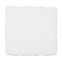white old torn paper texture blank page copy space image PNG on a transparent background