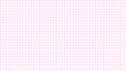 Pink and white plaid fabric texture background. Plaid classic checkered seamless pattern.