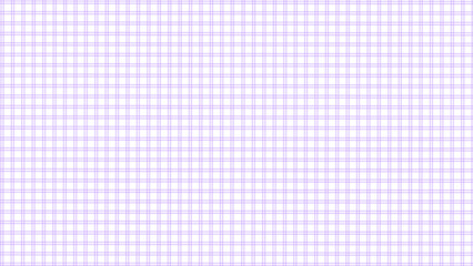 Purple and white plaid fabric texture background. Plaid classic checkered seamless pattern.