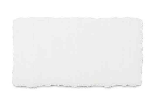 white  torn paper texture blank page copy space image PNG on a transparent background