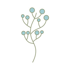 vector illustration of a flower