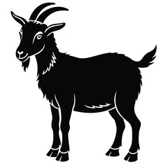 Obraz premium goat vector
