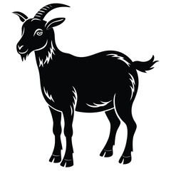 Fototapeta premium goat vector