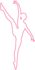 female jumping action gymnastics Sport silhouette
