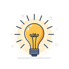 light bulb idea concept