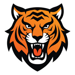 Animal Head Mascot Logo Vector | Wild Animal Face Icon Design