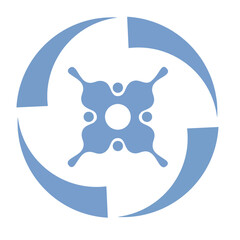 Abstract themed single icon 