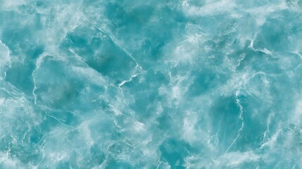 Obraz premium Abstract Teal Marble Texture Background Seamless Pattern Design