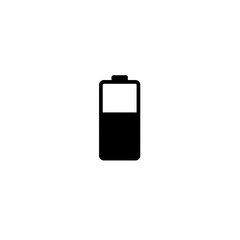 Battery icon with medium charge