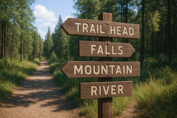 Explore serene beauty of digital detox retreat surrounded by nature tranquility with trails leading to falls, mountains, and rivers