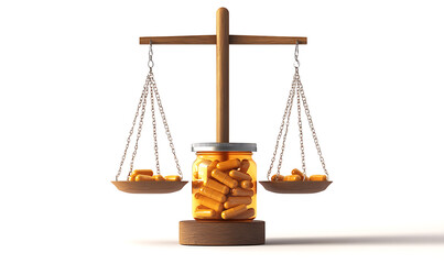 collection of modern vitamin, supplement, and pharmaceutical illustrations, showcasing production, packaging, usage, and health benefits for commercial and educational use.