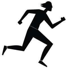 A Person Running
